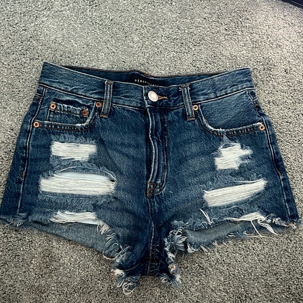 Aeropostale Vintage High Rise Shorty
